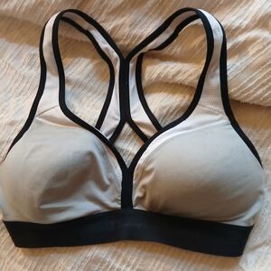 Champion Women's Sports Bra - Black and Gray